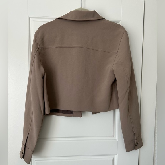 Aritzia Wilfred Little Cropped Jacket-Crepette Size 6 - Picture 7 of 8